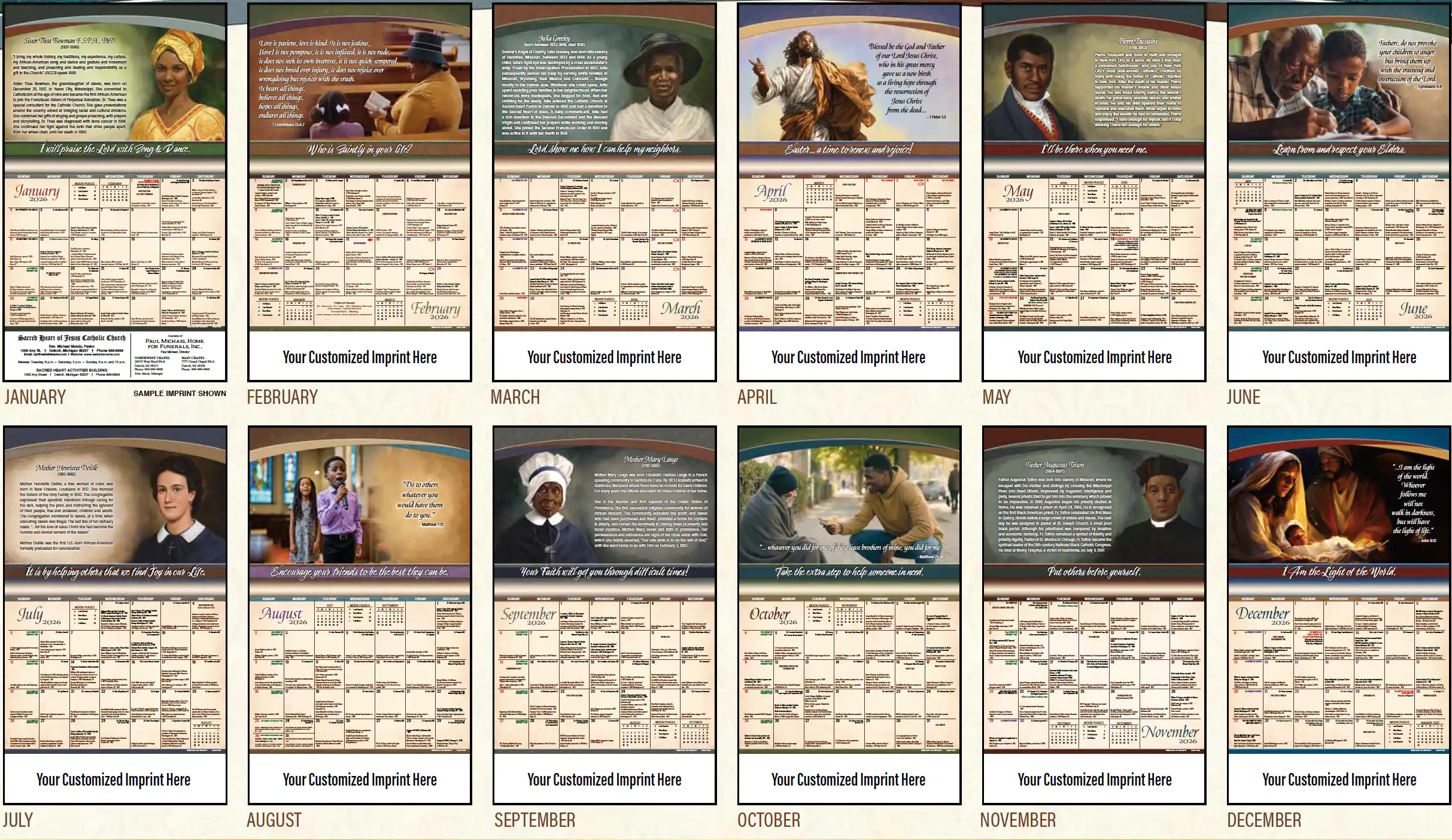2026 Josephite Calendar - Image 3
