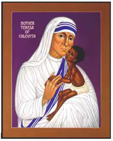 Mother Teresa of Calcutta – Note Card with Envelope (Set of 6) - Image 2